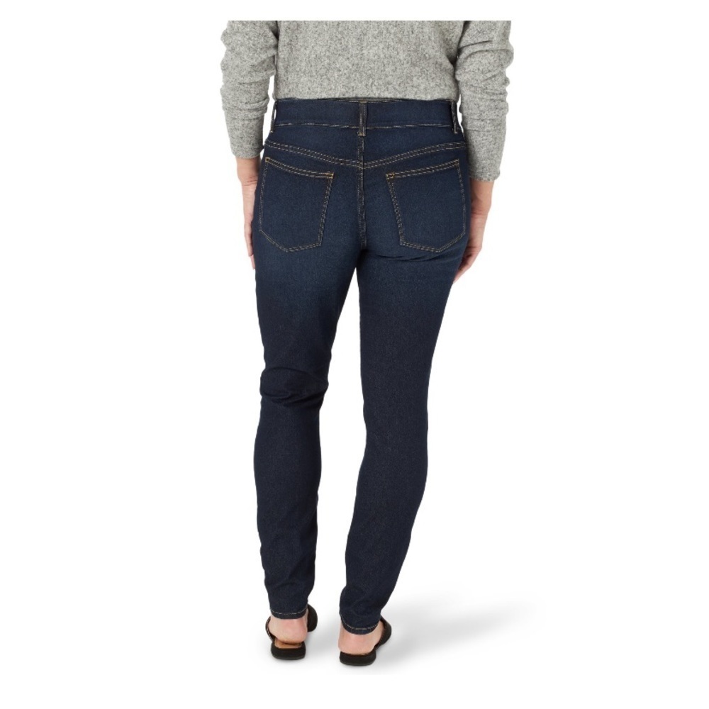 ✨New✨ size small Lee Women’s Mid Rise Pull On Stretch Jeggings - Picture 2 of 11